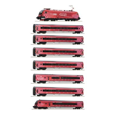 Roco Railjet 8両セット ÖBB DCC Roco Railjet 8両セット ÖBB DCC Roco