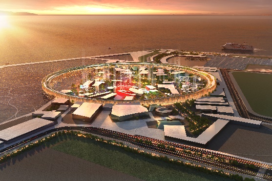 大阪・関西万博 大屋根（リング）の新パース図を公開 | 2025年日本国際