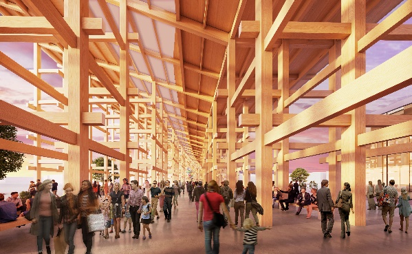 大阪・関西万博 大屋根（リング）の新パース図を公開 | 2025年日本国際