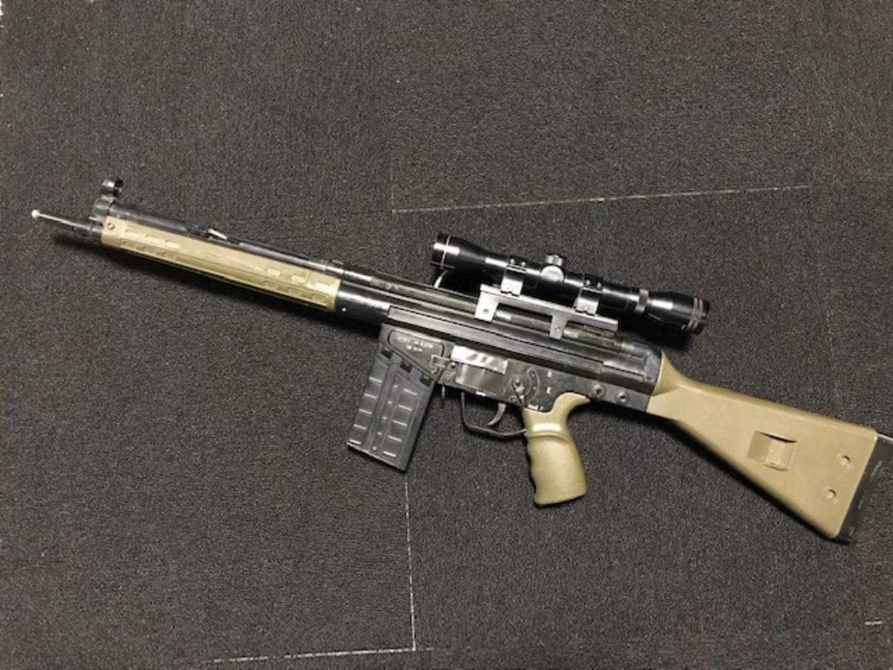 初めてのライフル 東京マルイ「H&K G3A3」エアーコッキング HOPなし