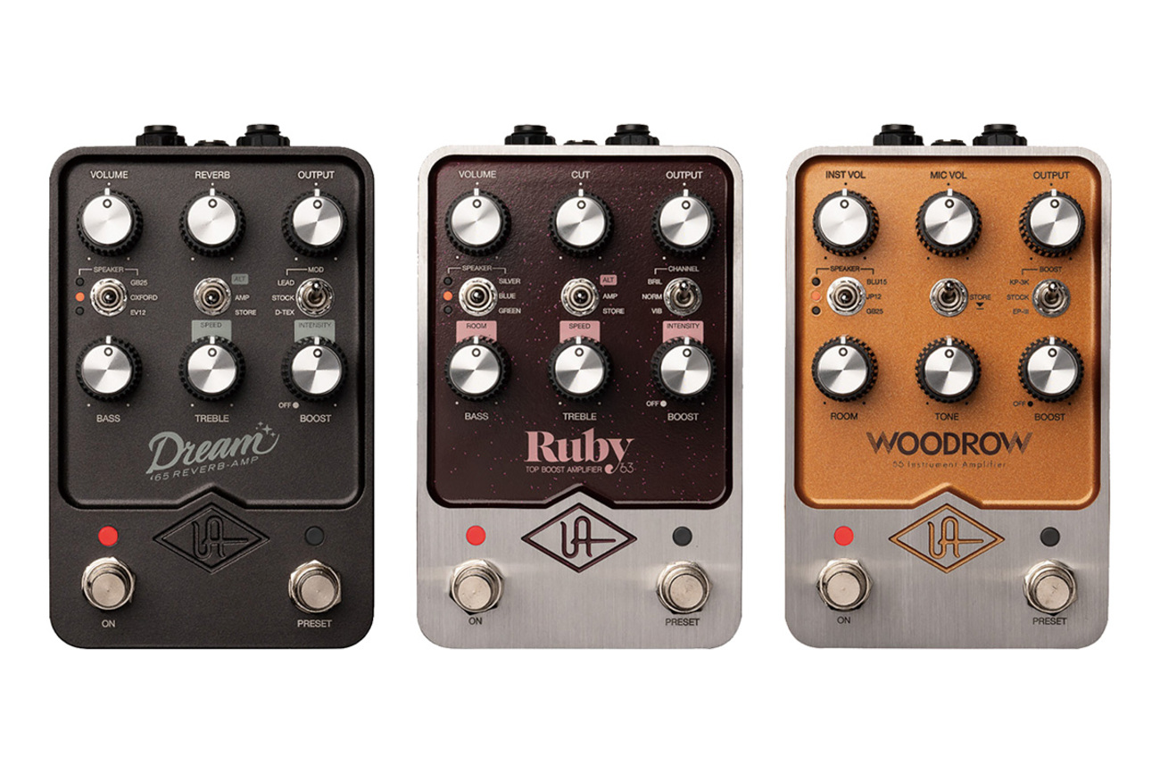 UNIVERSAL AUDIO UAFX Guitar Amp Emulators レビュー：ビンテージ