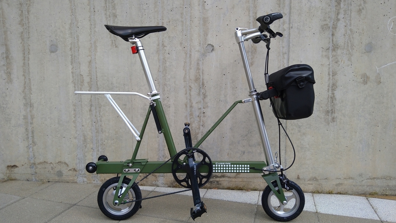 CarryME：抹茶太郎君と名付けたMATTE OLIEVE GREENが納車となりました