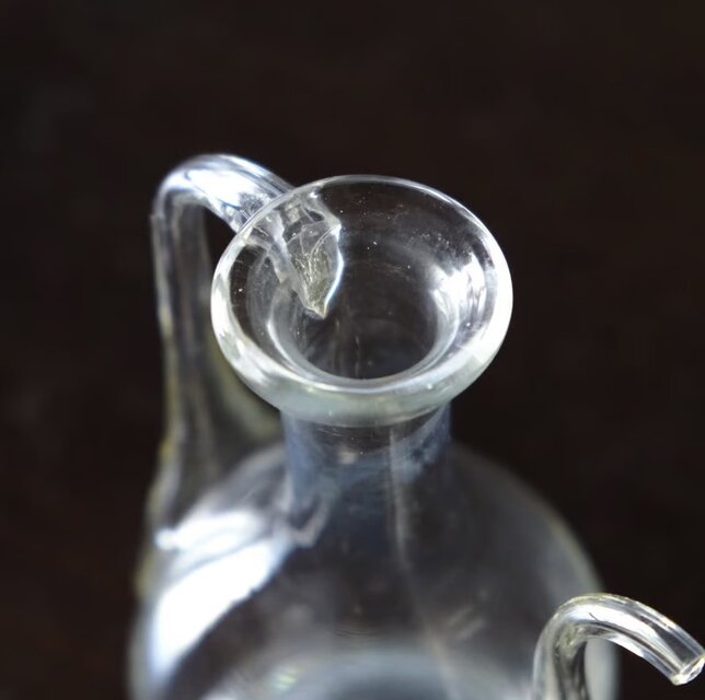 18世紀 吹きガラス ビュレット オイル ピシェ フランス アンティーク