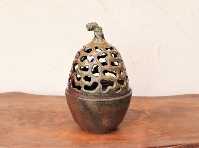 備前焼 香炉(桐箱付き) i-092 | iichi 日々の暮らしを心地よくする