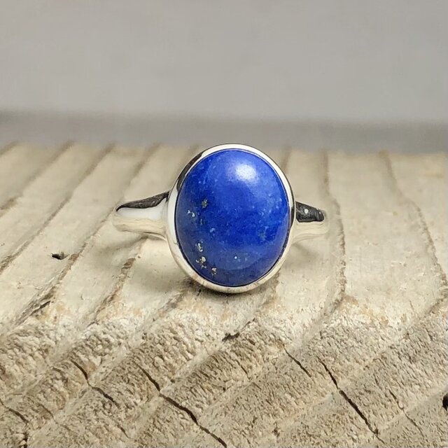 夜空のようなラピスラズリのリング/silver925/15号/B033/00196691