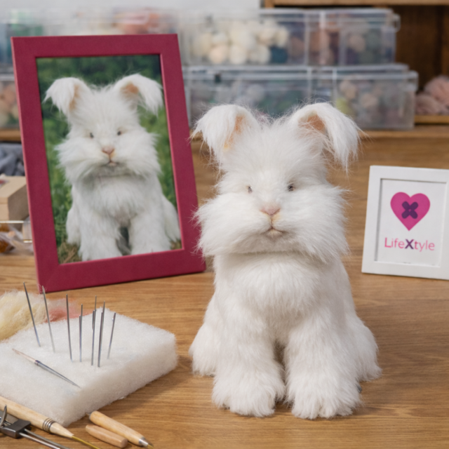 羊毛フェルト そっくり ウサギ オーダーメイド｜写真から作る ペット