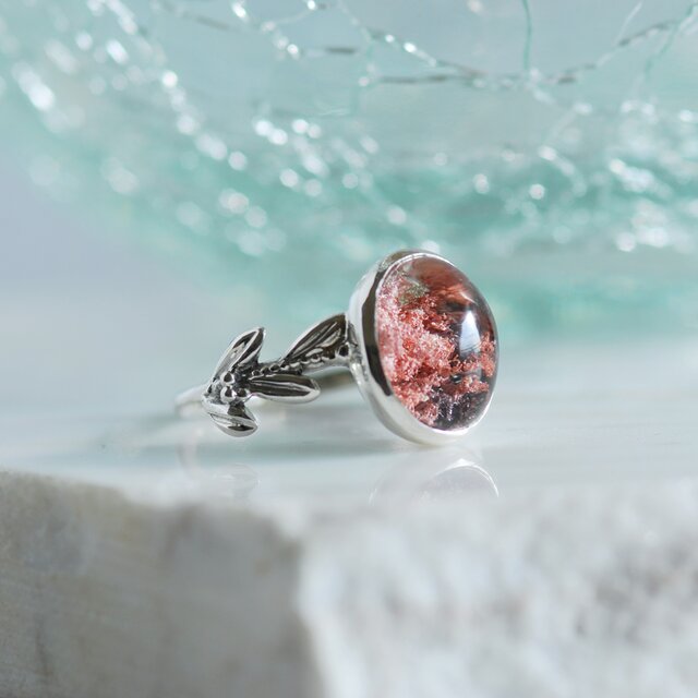 Gardenquartz ガーデンクォーツ リング（ピンク） 【1点限定