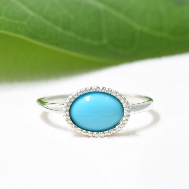 スリーピングビューティー ターコイズ リング SV925 CK008CIBSN