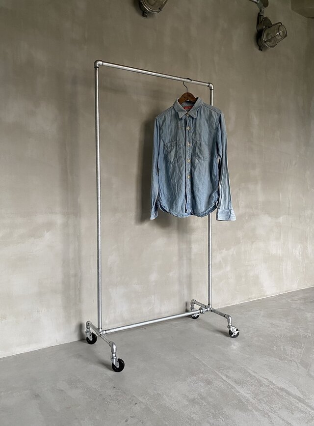 数量限定 SG-AC ハンガーラック パイプ スチール ガス管 組立式