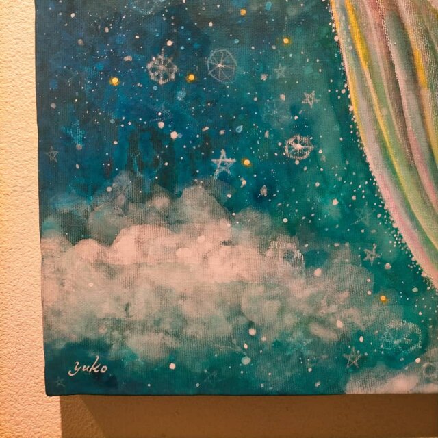 夢のくじら（F6） | iichi 日々の暮らしを心地よくするハンドメイドや