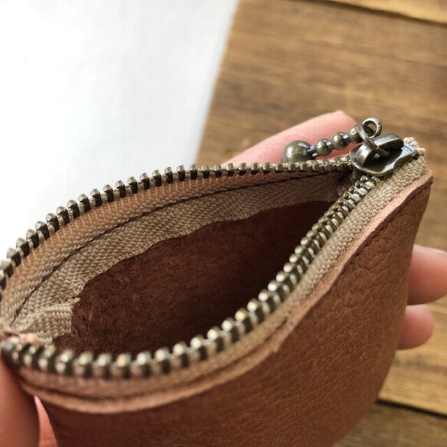 天然日本鹿革のポーチ(ミニ) | iichi 日々の暮らしを心地よくする