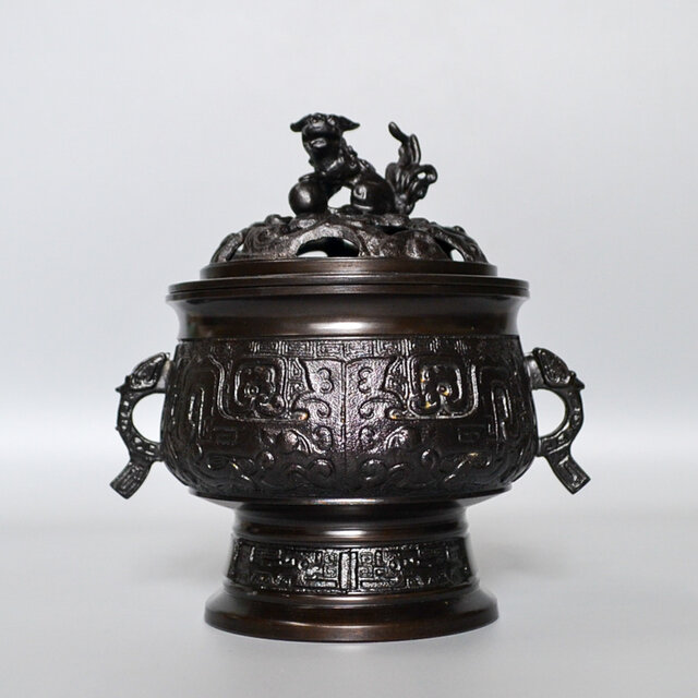 宣徳香炉 [銅製] | iichi 日々の暮らしを心地よくするハンドメイドや