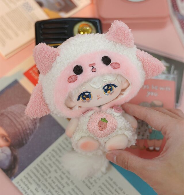 アボカド 本体 10CM ぬいぐるみ 無属性 着せ替え人形 コットンドール