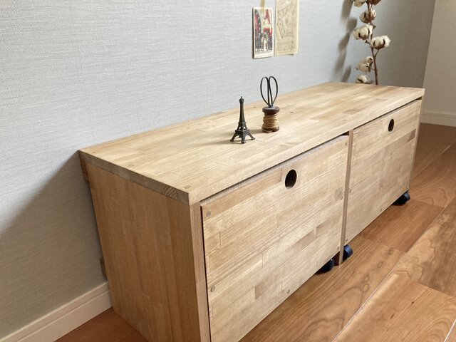 BOX付きベンチシェルフ | iichi 日々の暮らしを心地よくする