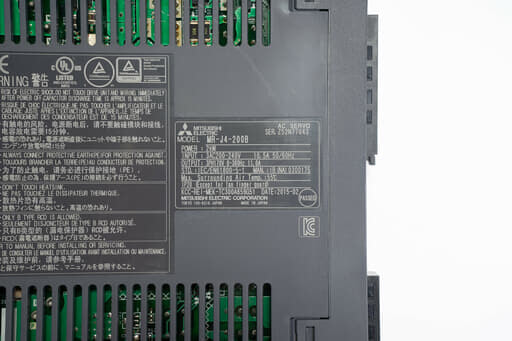 三菱 ACサーボアンプ MR-J4-200B (電源ON累積時間22735h) | 保守部品.com