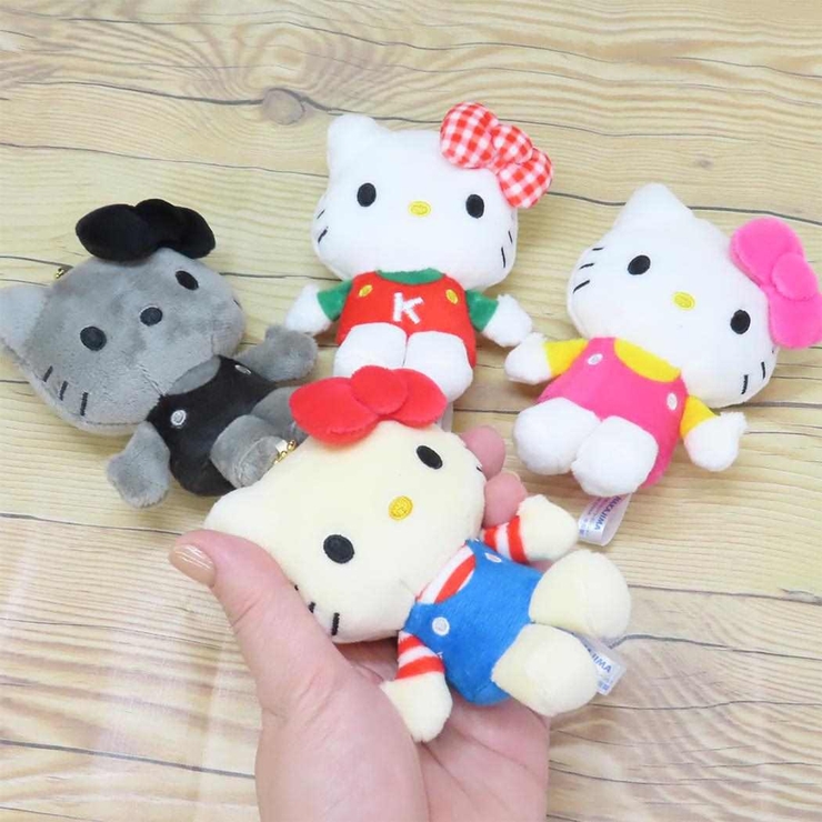 ハローキティ マスコット ミニぬいぐるみボールチェーン[品番