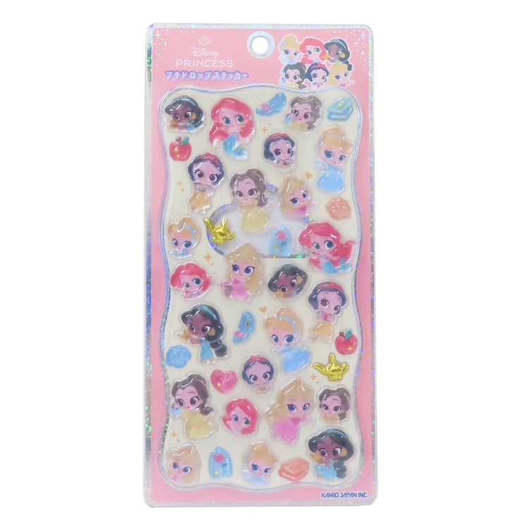 ディズニープリンセス シールシート プチドロップステッカー[品番