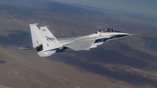NASA will fly F-15s through supersonic shock waves behind its