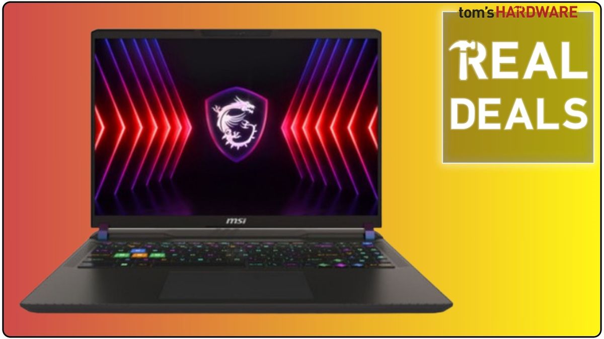 MSI's extreme RTX 4090-powered gaming laptop is $200 off | Tom's