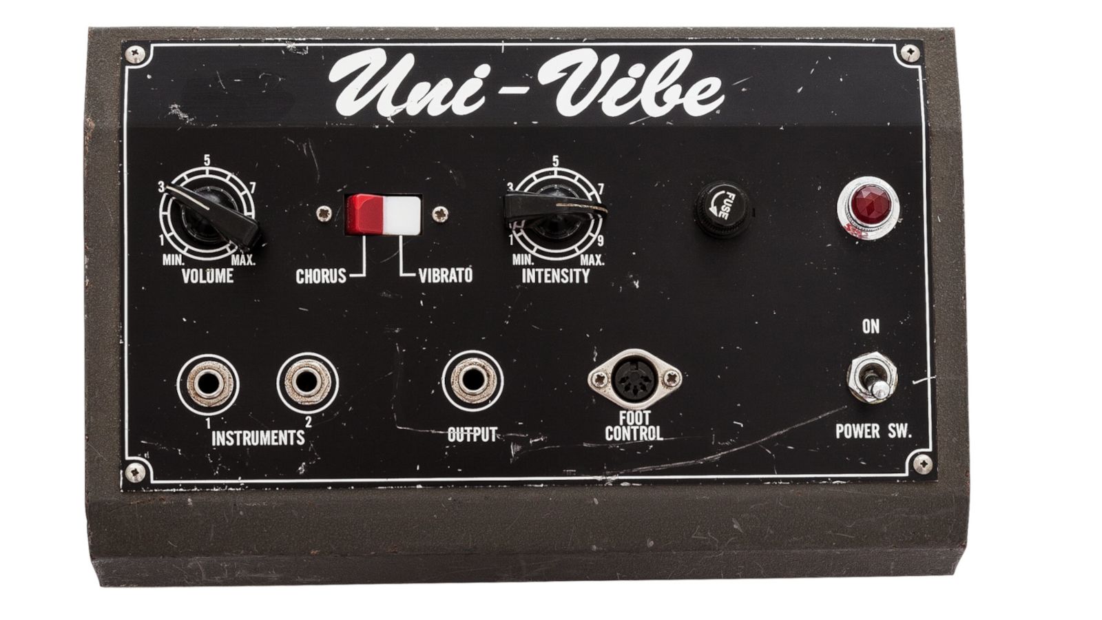 The Univox Uni-Vibe was the Final Stompbox to Land in Jimi