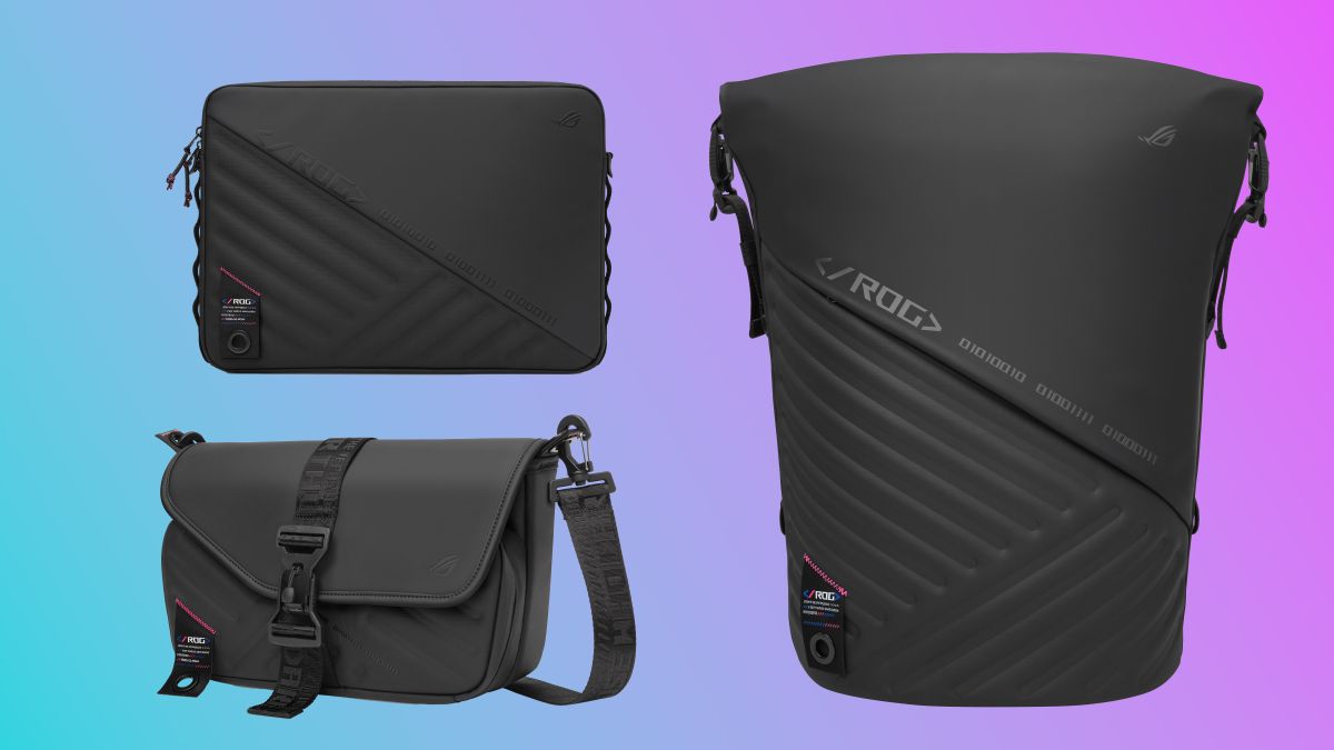 Asus reveals three new Slash Travel Bags for carting around your
