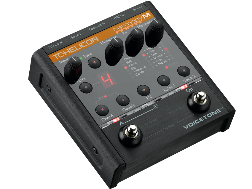 Musikmesse 08: TC Helicon VoiceTone Harmony M pedal | MusicRadar