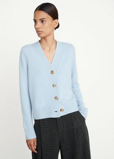 Cashmere Shrunken Button Cardigan in Vince Products Women | Vince