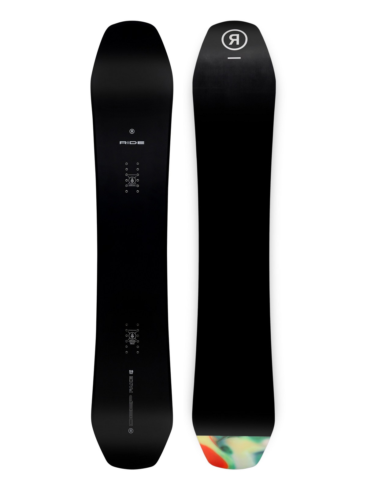 RIDE Deep Fake Snowboard 2024 | RIDE Snowboards