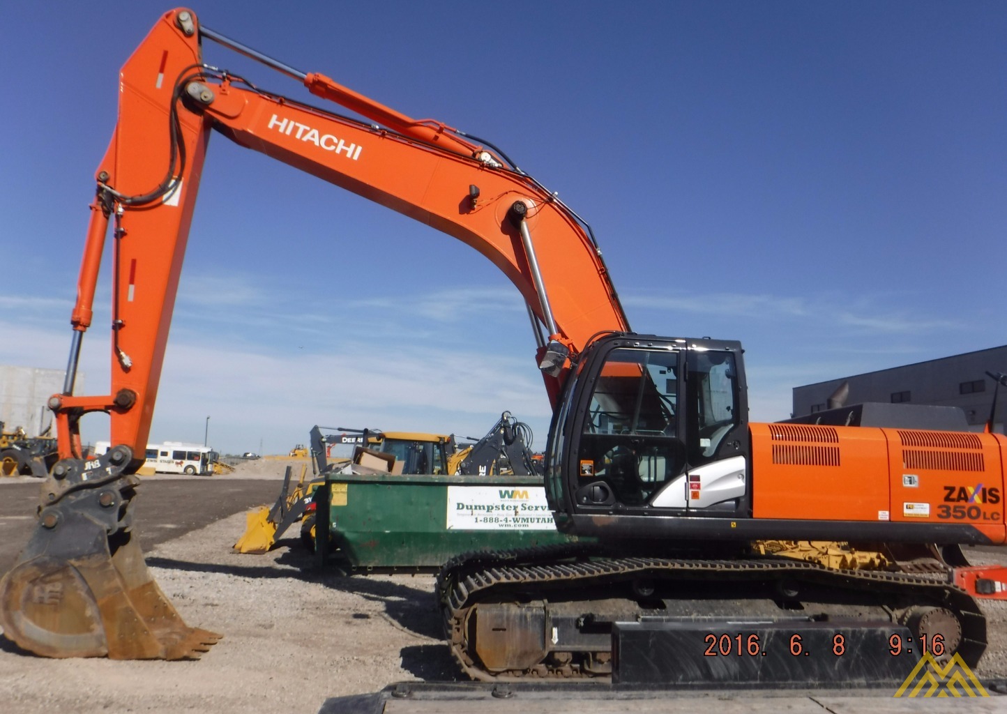 2013 HITACHI ZX350LC-5 SUPER LONG FRONT For Sale Hitachi