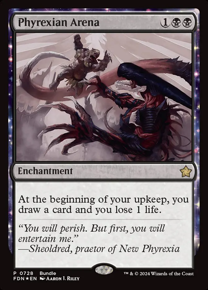 Phyrexian Arena (Foundations) #728 - buy magic cards