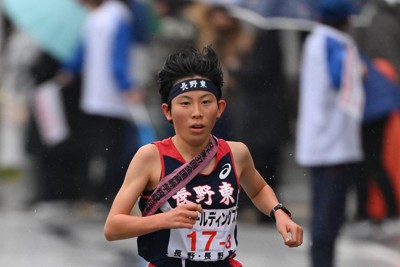長野東・真柴が3区で区間新記録 9分6秒 全国高校駅伝女子 | 毎日新聞