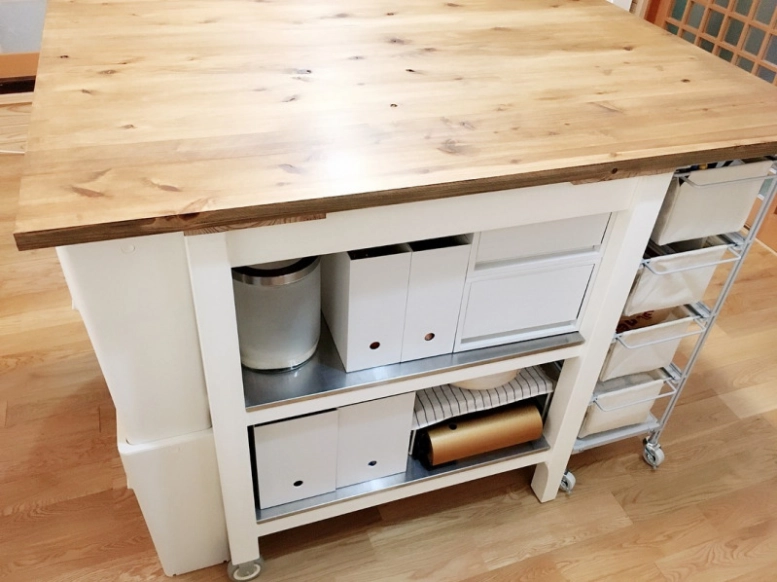 キッチンカウンターや収納はIKEAで！理想のキッチンを形に