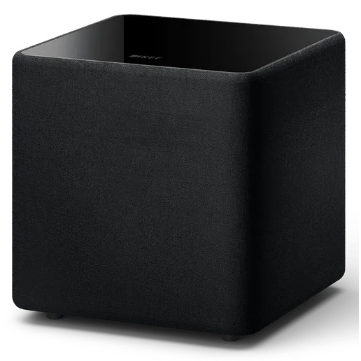 KEF JAPAN Kube 8 MIE(ブラック) サブウーファー Subwoofer - ムラウチ