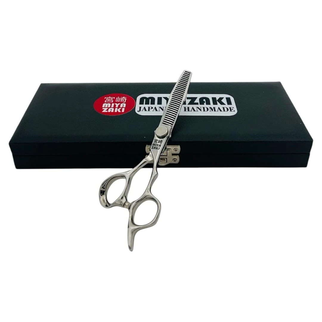 Miyazaki Japanese Handmade MI-C 746 Kuaför Makası | 6” VG10 Cobalt