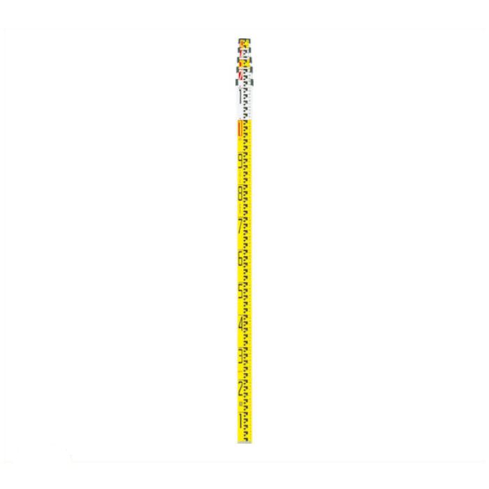 マイゾックス アルミスタッフ サンアルゴーイエロー5m×5段 ISO対応の