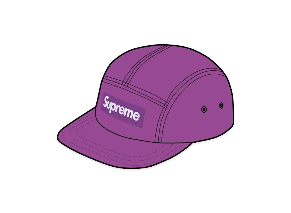 Supreme Washed Chino Twill Camp Cap (26SS) 