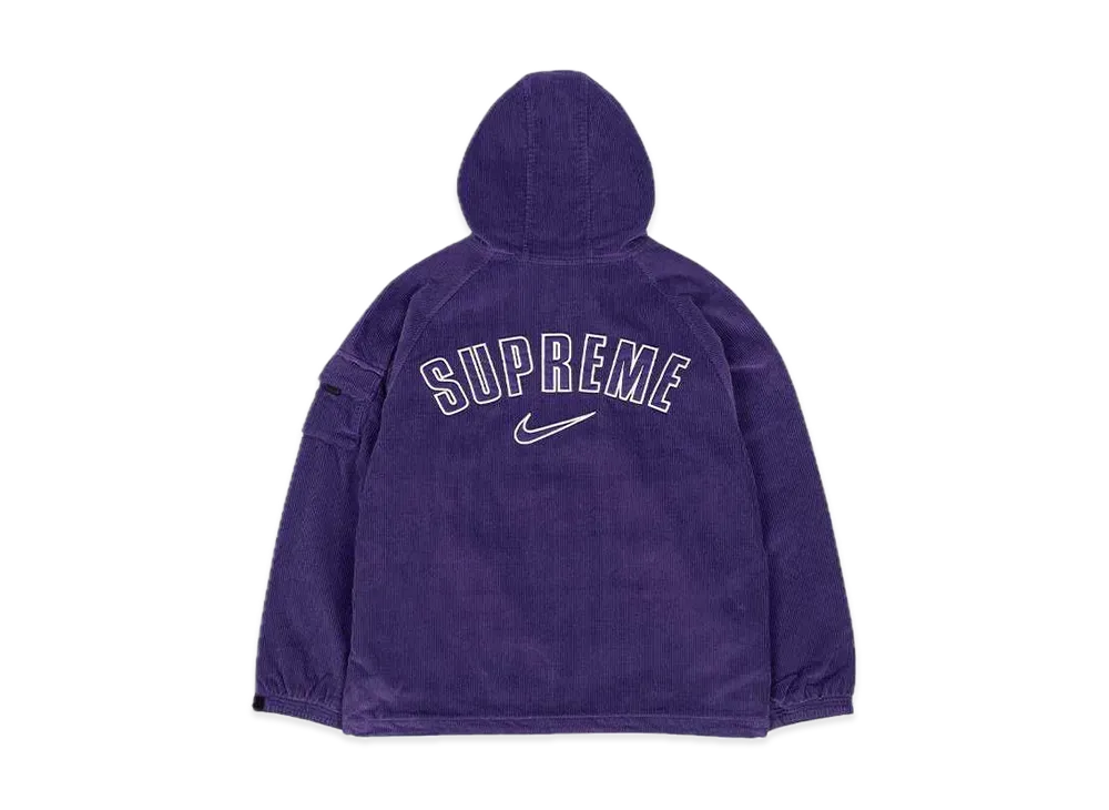Supreme / Nike Arc Corduroy Hooded Jacket 