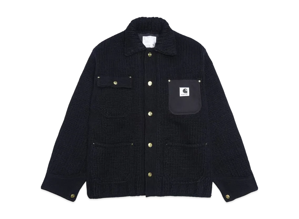 Carhartt WIP x sacai Knit Jacket Michigan 