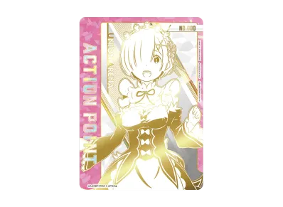 ユニアリ】直筆サイン入りアクションポイントカード (レム)☆の最新