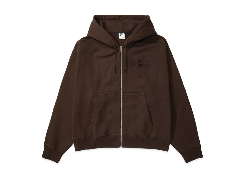 Stussy x Nike Stone Washed Fleece Zip Hoodie 