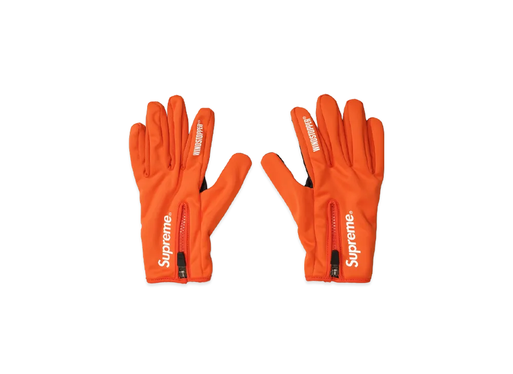 Supreme WINDSTOPPER Zip Gloves 