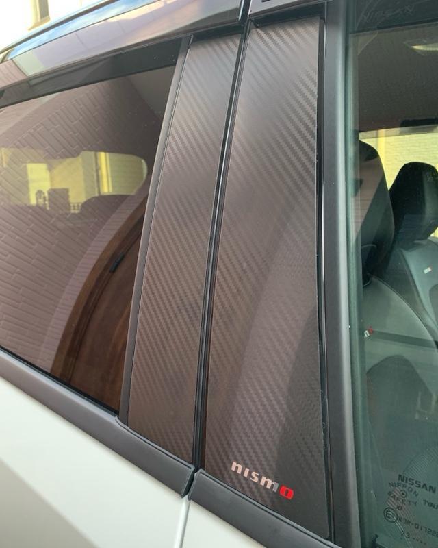 NISMO カーボンピラーガーニッシュ/カーボンセンターピラー