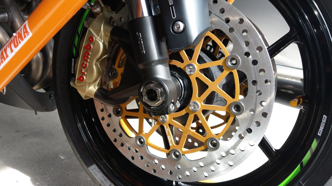 brembo ブレンボ スーパースポーツディスク のパーツレビュー | ZX-6R