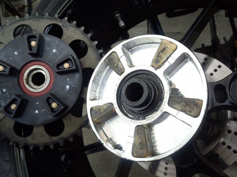 ハブダンパー交換（カワサキ ZRX1100）by misao - みんカラ