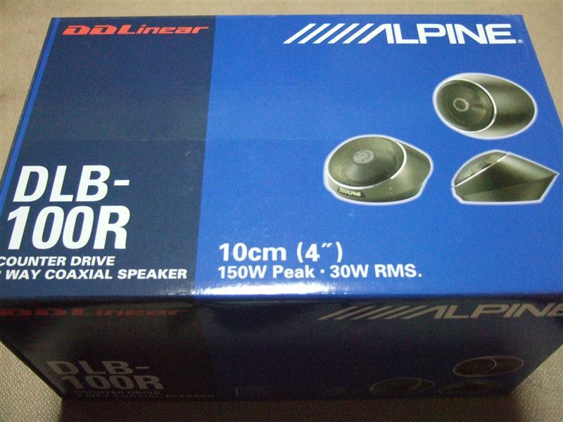 DLB-100R ALPINE(アルパイン)のスピーカーの口コミ・パーツレビュー
