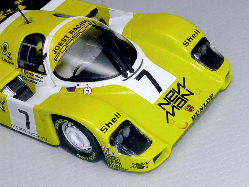 アイルトンセナ限定品 ミニチャンプス ポルシェ956K ニュル1000km