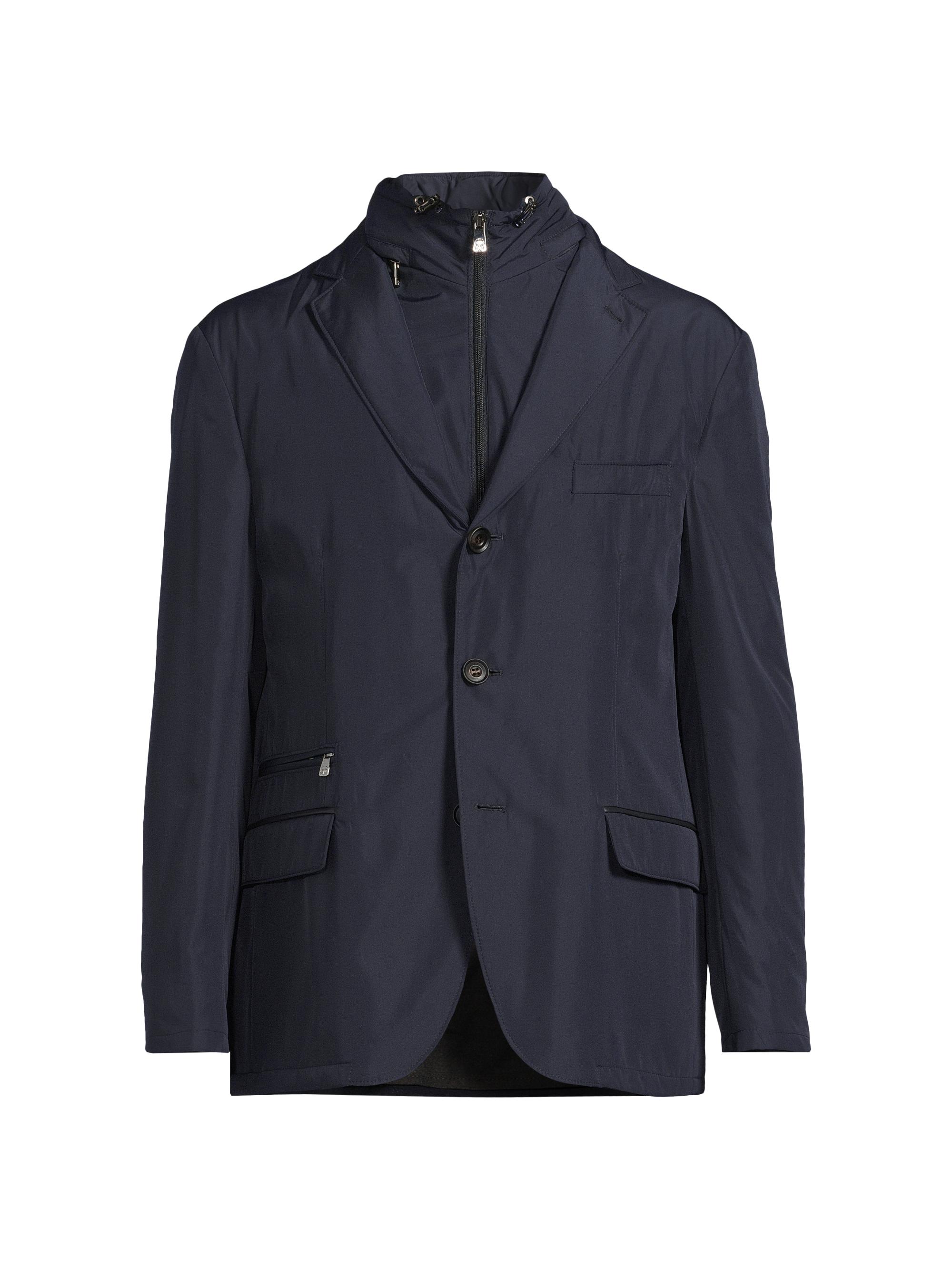 Giorgio Armani Tailored Suede Jacket | Saks Fifth Avenue
