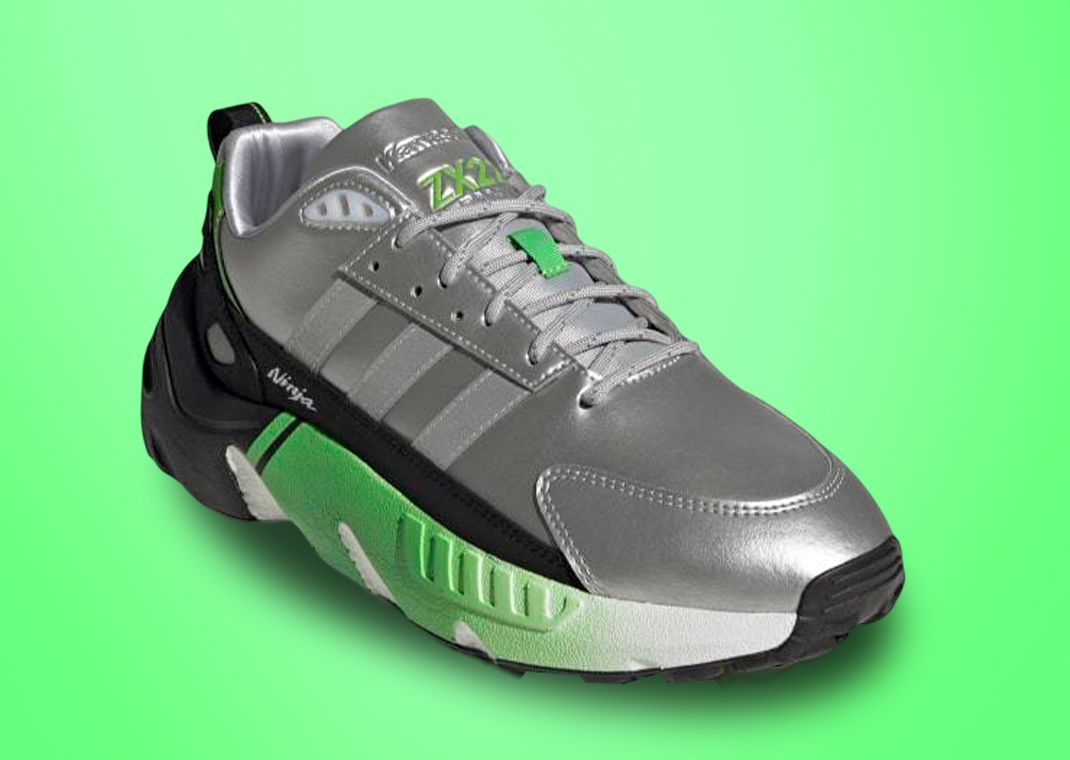 Kawasaki And adidas Turn Up The Revs With The ZX22 Silver Metallic