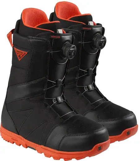 Burton Highline Boa Blk/Red Snowboard Boot | SkatePro