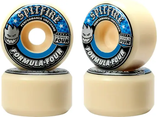 Spitfire Formula Four 99A Conical Full Skateboard Wheels 4-Pack